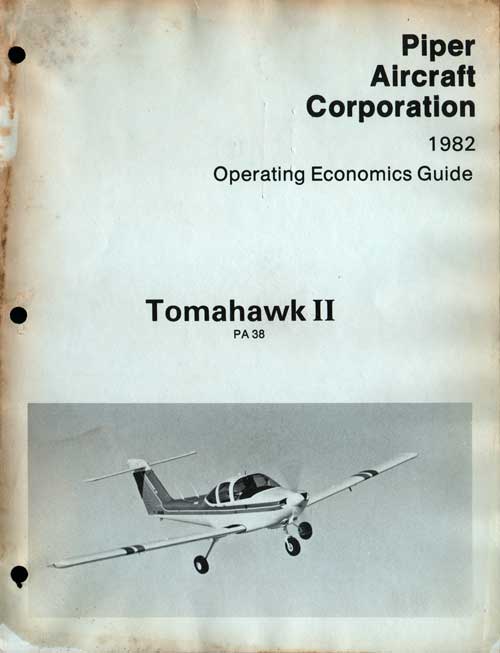 1982 Tomahawk II Operating Economics Guide - Piper Aircraft Corporation