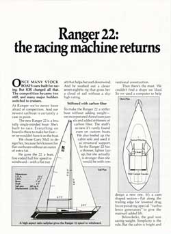Ranger 22 Yacht: The Racing Machine Returns (1977)
