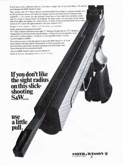 Smith & Wesson Model 41 Semi-Automatic Handgun (1968)