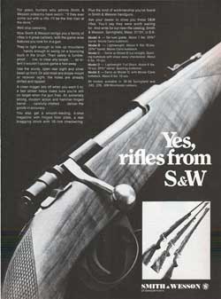 Yes, Rifles from S&W (1968)