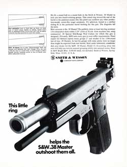 Smith & Wesson 38 Caliber Master Pistol Model 52 (1969)