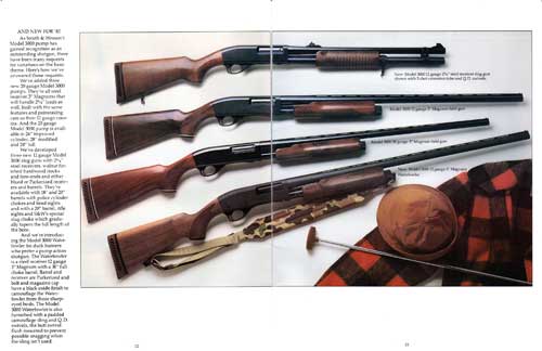 Four Models of the Smith & Wesson 3000 Shotguns