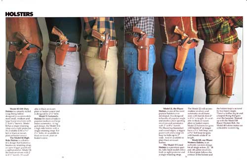 Smith & Wesson Leather Handgun Holsters (1982) 