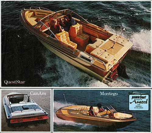 Starcraft Boats including the QuestStar, CanAm and Montego