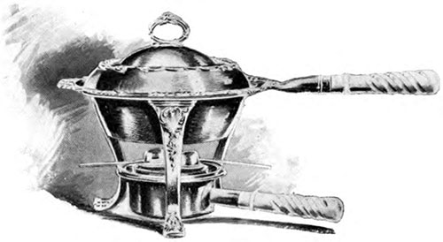 Sterling Silver Chafing Dish 925/1000 Fine, No. 20