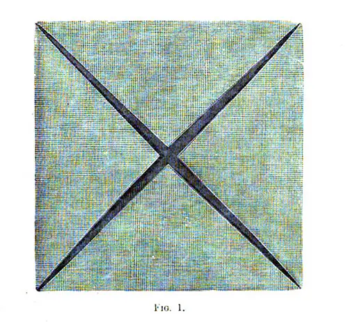 The Greek Cross Table Napkin - Fig. 1