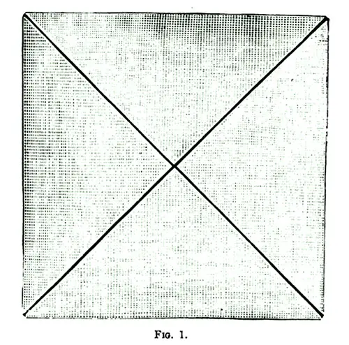 The Tulip Table Napkin - Fig 1