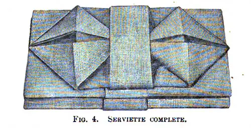 The Basket Table Napkin - Fig. 4 - Complete