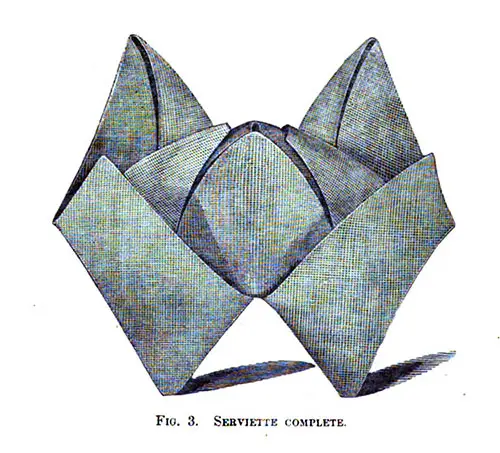 The Artichoke Table Napkin - Fig 3 - Complete