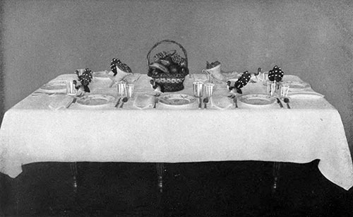 Thanksgiving Dinner Table Spread