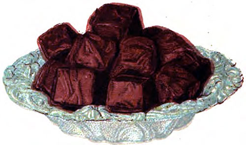 Chocolate Dipped Fruit Fudge