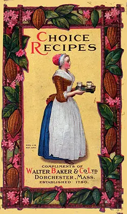 Choice Recipes for Chocolate - 1916