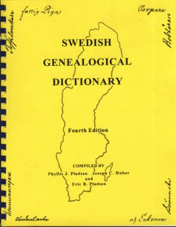 Swedish Genealogical Dictionary, Fourth Edition