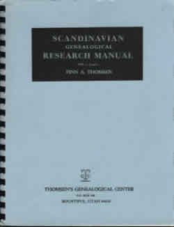 Scandinavian Genealogical Research Manual, Volumes 1, 2 and 3