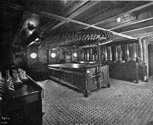 Pantry of an Ocean Liner