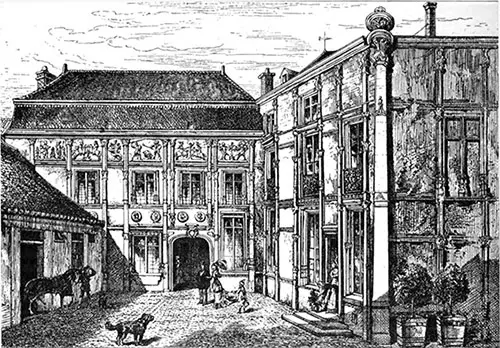 Renaissance House at Reims, in Which Madame Clicquot Resided