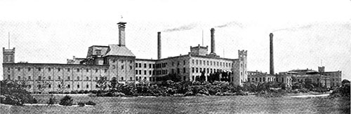 The Horlick Malted Milk Company Headquarters in Racine, Wisconsin, 1916.