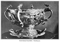 Ninth Infantry Punch Bowl – Value $15,000 in 1909