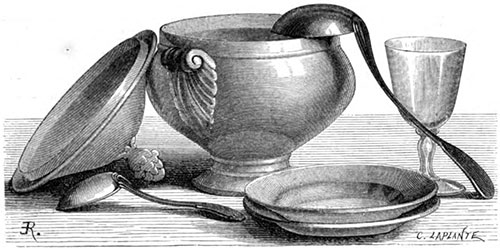 Soup Tureen and Accessories