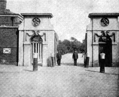 THE MAIN GATE OF THE ROYAL VICTUALLING YARD, DEPTFORD