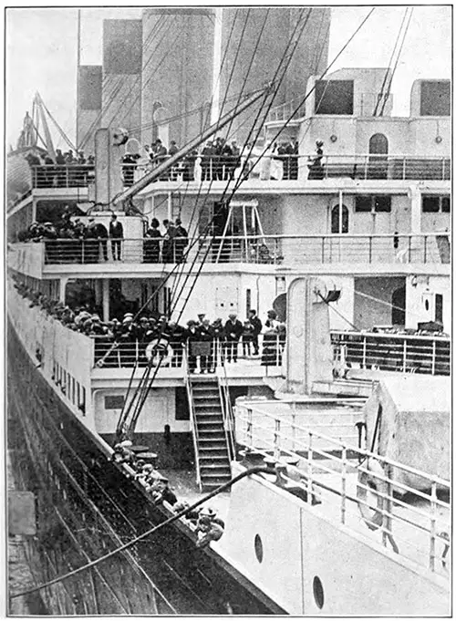 Four Decks of the Titanic's Sister Ship - The RMS Olympic