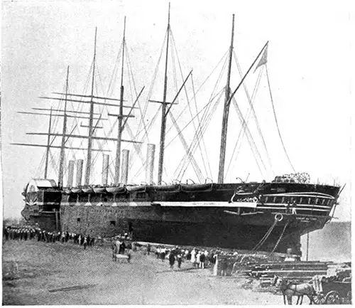 The Great Eastern Docked in New York