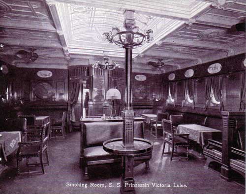 Smoking Room - SS Prinzessin Victoria Luise