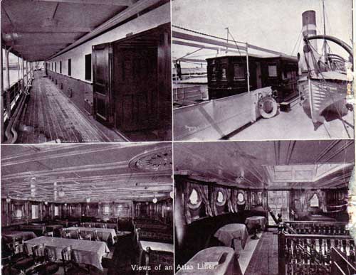 Interior Views of an Atlas Liner.