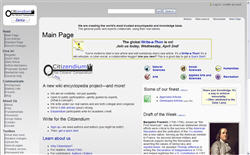 External Resource - Citizendium: The Citizens' Compendium