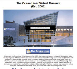 External Resource - The Ocean Liner Virtual Museum