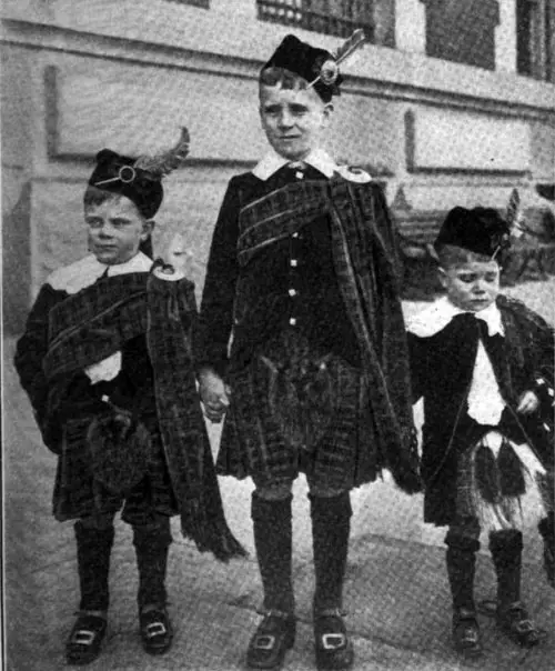 Photo 02 - Three Young Highlanders 