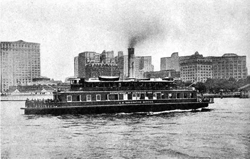 United States Immigration Service Boat.