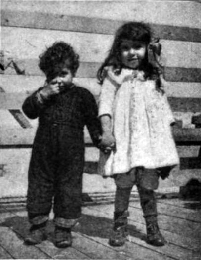 Photo 04 - Two Immigrant Children From Europe