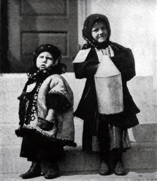 Wallachian Immigrant Children From Austria