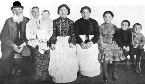 Typical Jewish Family From Russia