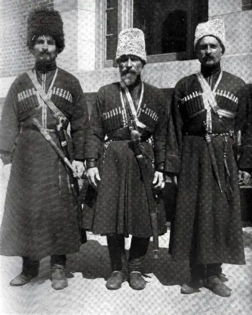 Three Cossacks At Ellis Island