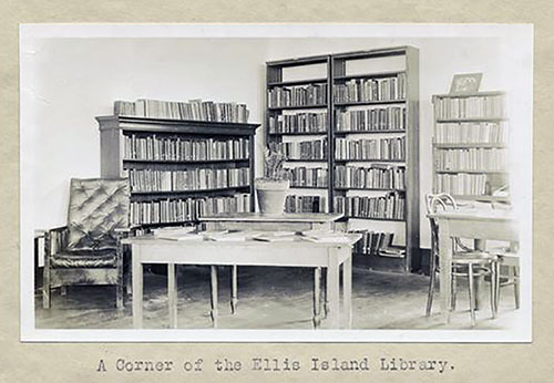The American Library Association's Work At Ellis Island - 1920