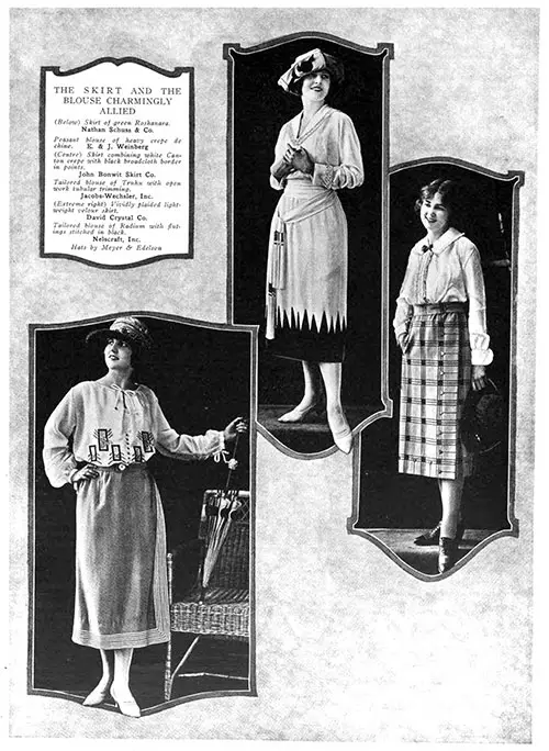 Blouses of French Elaboration - January 1922