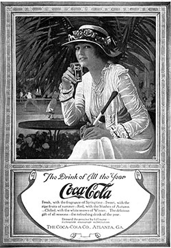 Coca-Cola - The Drink of All the Year © 1917