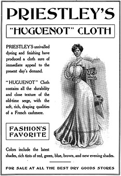 Priestley's Huguenot Cloth Dress - 1907