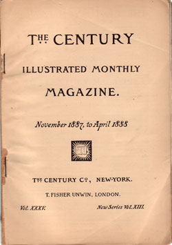 The Century Illustrated Montly Magazine, April 1888
