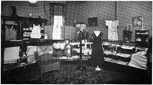 Lingerie Shop in Minneapolis circa 1921