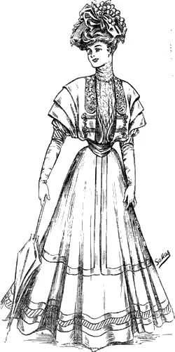 Sketch 1: The World of Dress - Women's Fashions - 1907