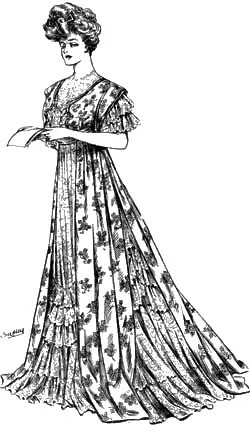 Sketch 3: The World of Dress - Women's Fashions - 1907