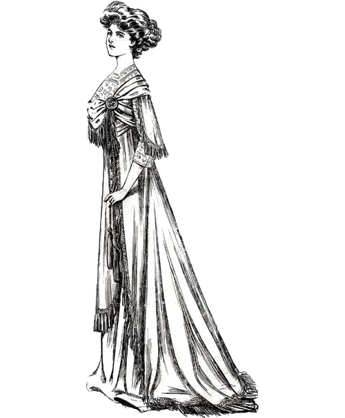 Sketch 1 - The World of Dress - 1908