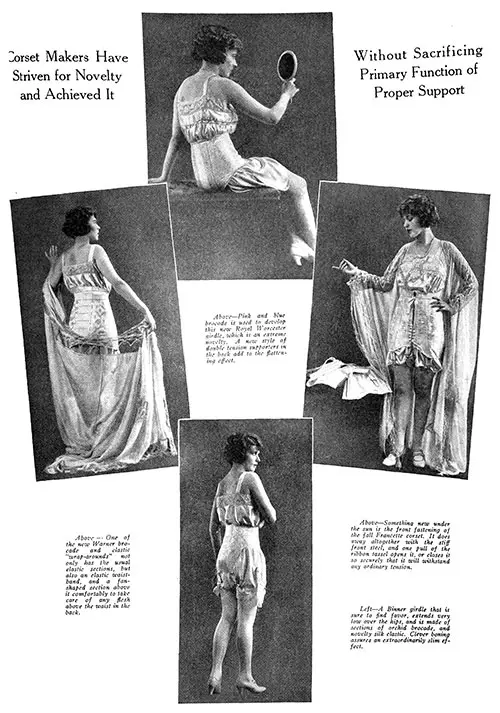 Fall 1922 Corset Fashions
