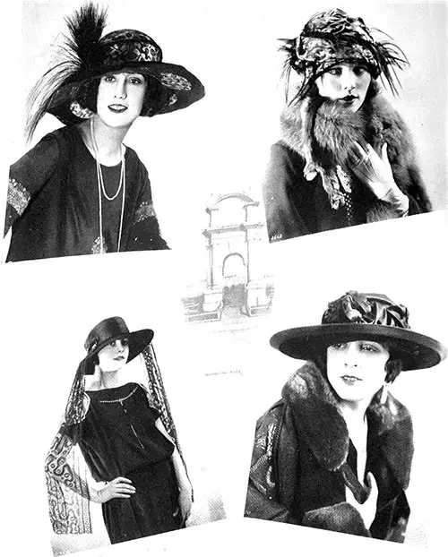 Fall 1922 Hat Styles