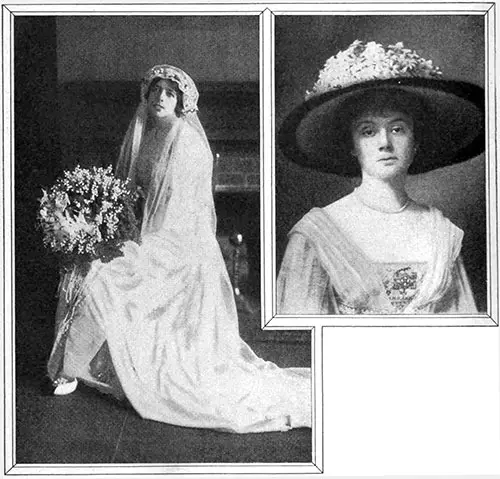 Wedding Dress of Mrs. Russel Barrage