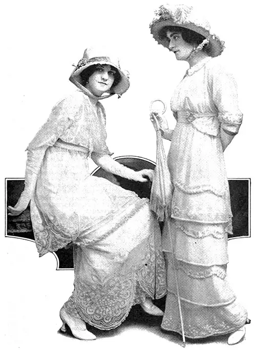 Garden Party and Summer Frocks by Lucile (Lady Duff-Gordon).