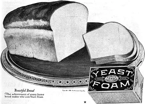 Yeast Foam - Beautiful Bread © 1920
